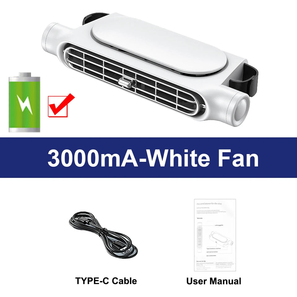 DriveBreeze Seat Fan — Cool Comfort for Every Passenger