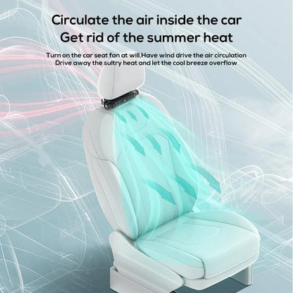 DriveBreeze Seat Fan — Cool Comfort for Every Passenger