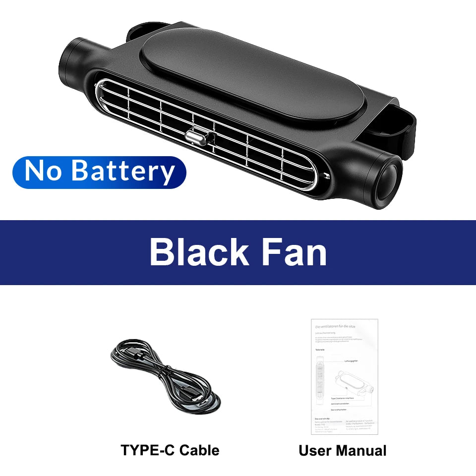 DriveBreeze Seat Fan — Cool Comfort for Every Passenger